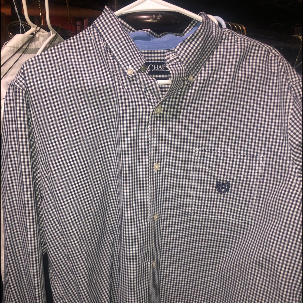 Chaps long-sleeved button down
